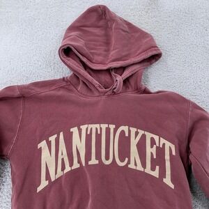 The Sunken Ship Nantucket Hoodie Mens XS Sweatshirt Pullover Kangaroo Pocket
